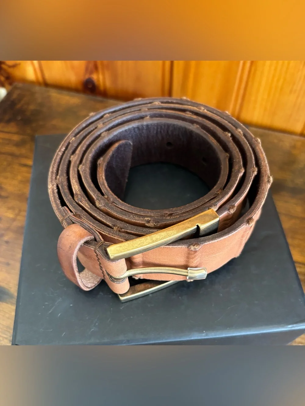 Dolce & Gabbana Leather Vintage Belt